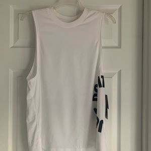 Nike White Muscle Top